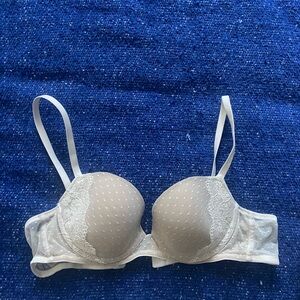 SO Women's Cream Lace Bra